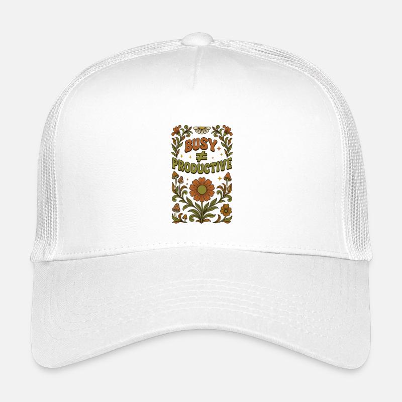 Productivité pleine de conscience Casquette trucker enfant
