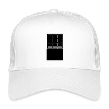 Chocolate - Kids’ Trucker Cap - white - Front
