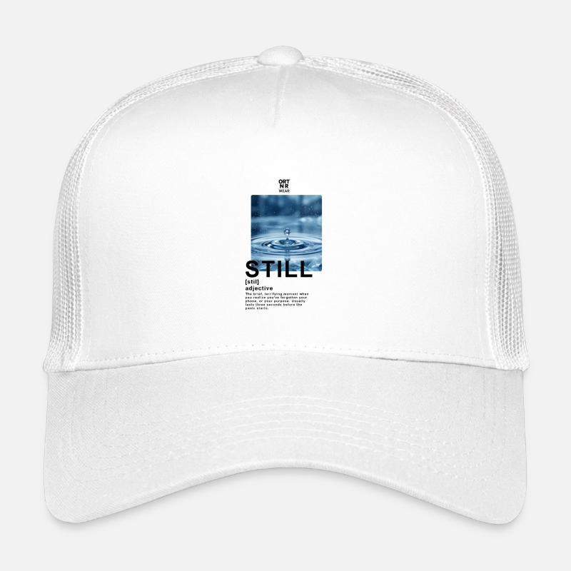 Still Water - Kinder Trucker-Cap - Weiß
