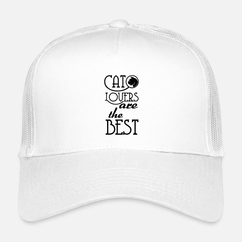 Cat Lovers are the Best Katze Haustier Geschenk Kinder Trucker-Cap
