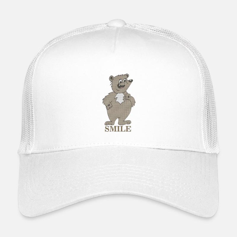 Sourire d'ours Casquette trucker enfant
