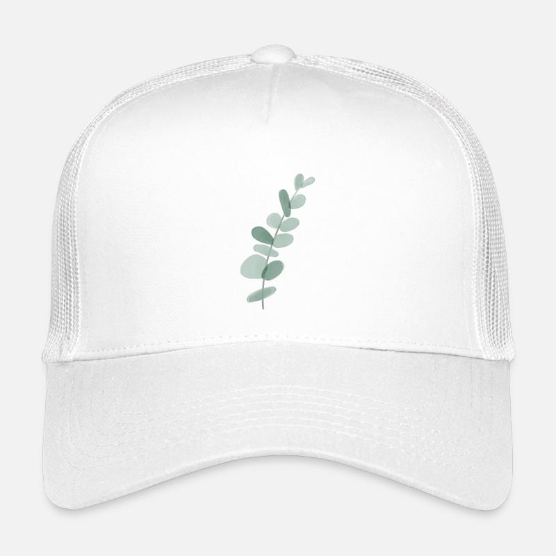 Eucalyptus - Kids’ Trucker Cap - white