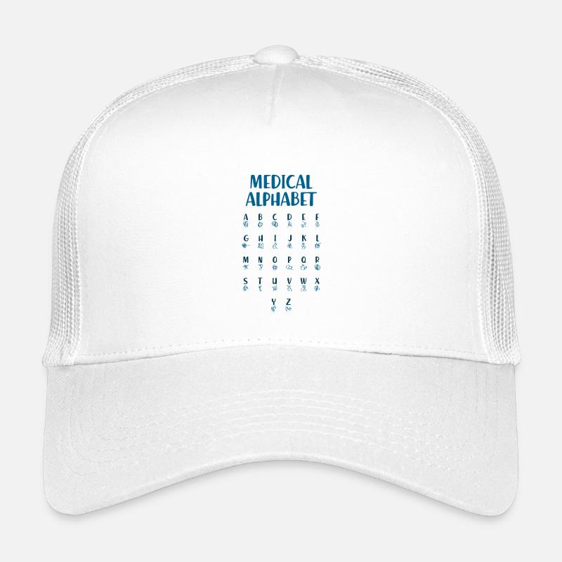 Medical Alphabet Kids’ Trucker Cap