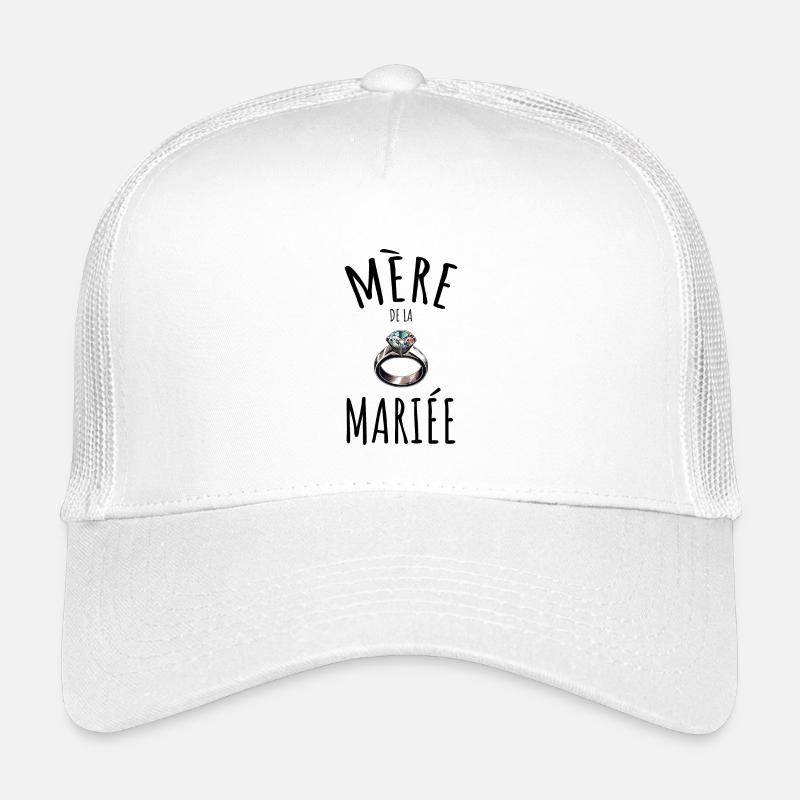 Mère de la mariée. Casquette trucker enfant