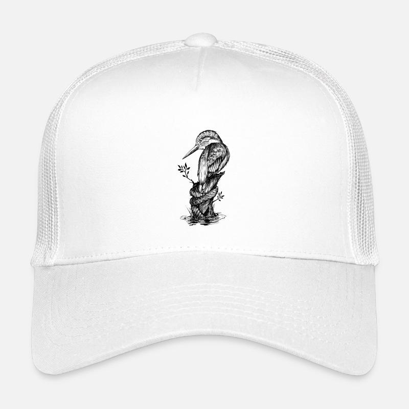Kingfisher - Kinder Trucker-Cap - Weiß