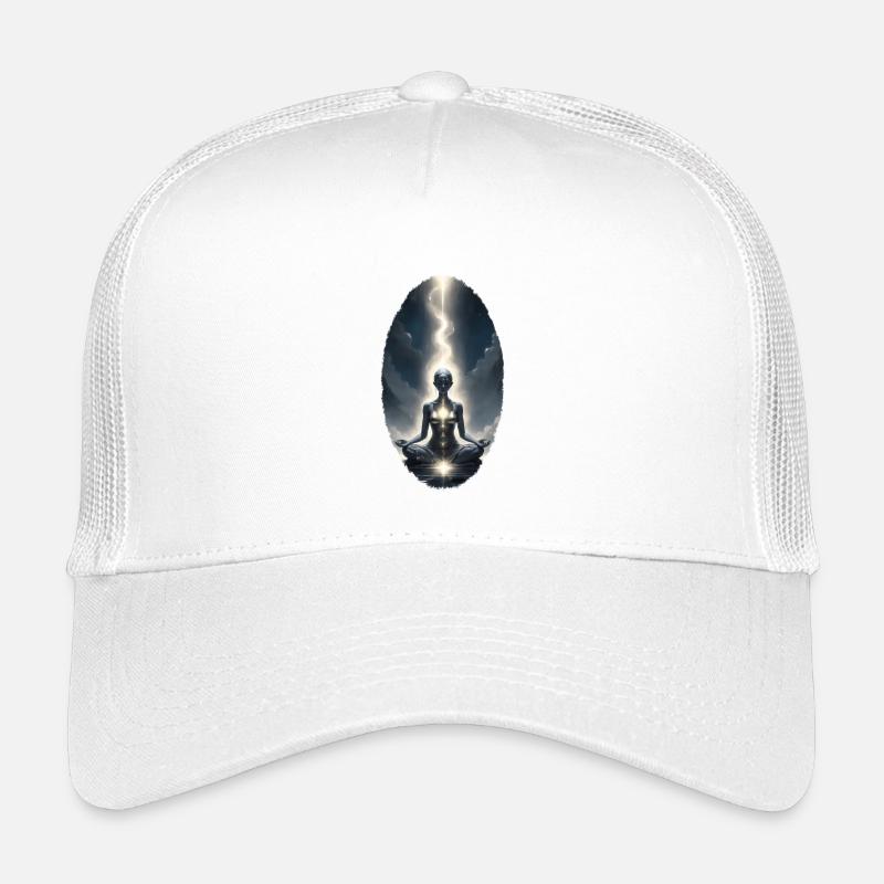 Lichtchakra Meditation Energetischer Fluss Kinder Trucker-Cap