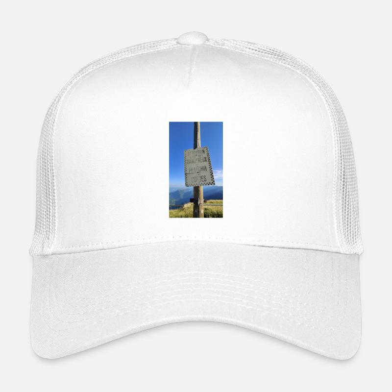 Attention ne pas franchir les cordes ! Casquette trucker enfant