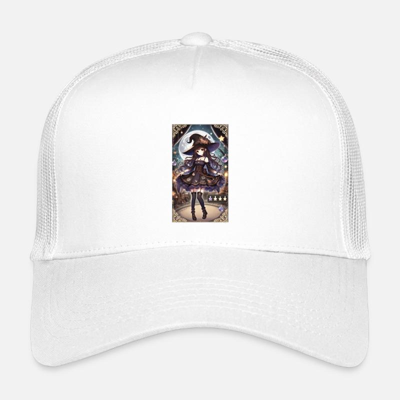 witch - Kinder Trucker-Cap - Weiß