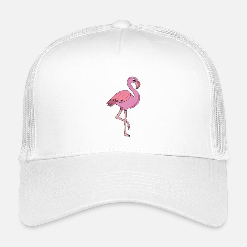 flamingo, pink Kids’ Trucker Cap