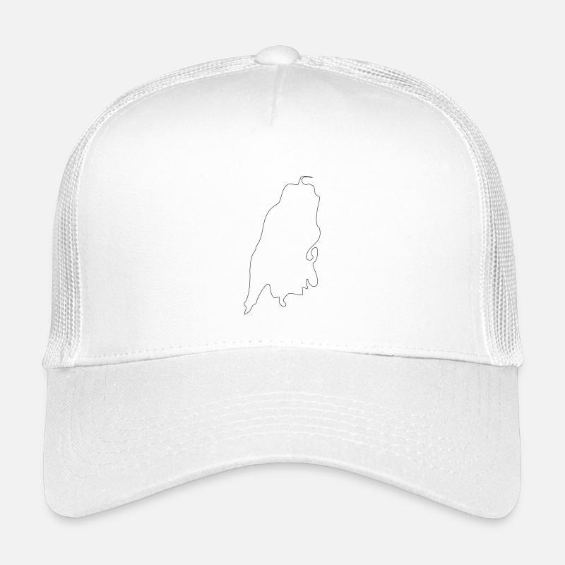 Lefkada - Kids’ Trucker Cap - white