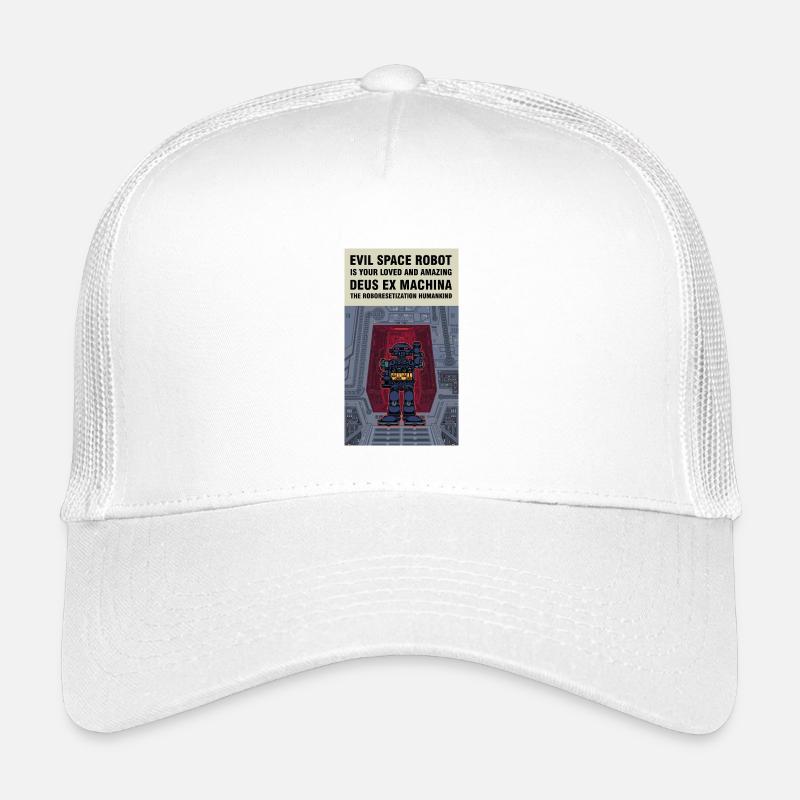 The Evil Space Robot Invades Earth Kids’ Trucker Cap