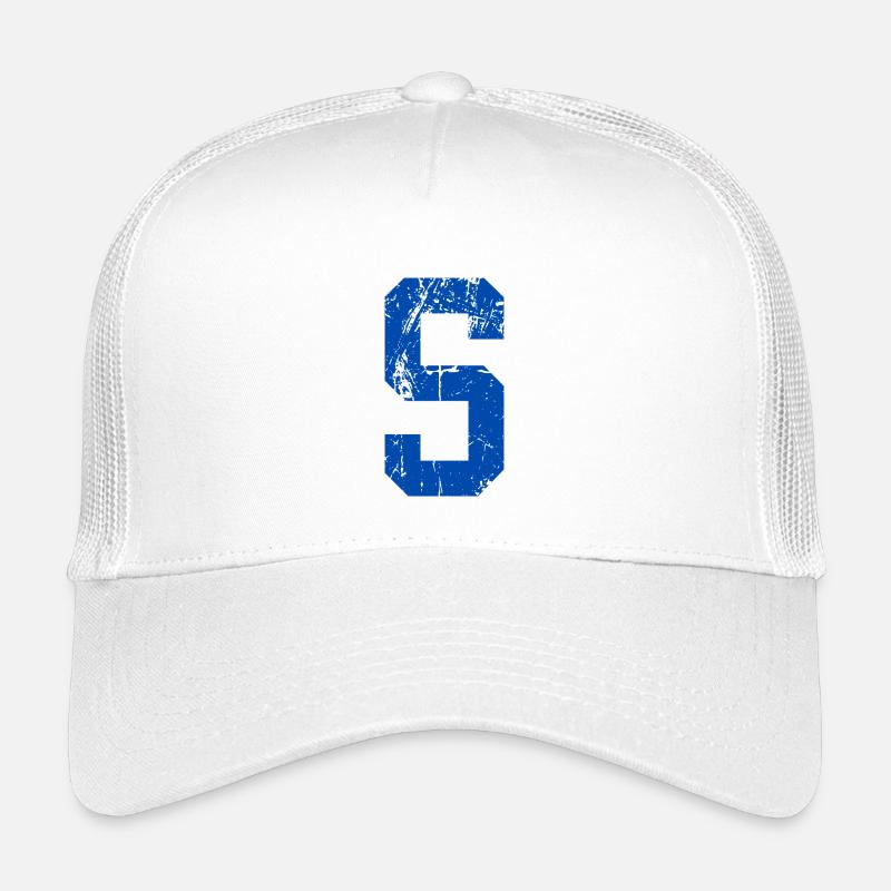 Retro Sport Letters Kids’ Trucker Cap