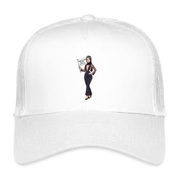 Vergiss deinen Schleier, finde deine Kraft - Kinder Trucker-Cap - Weiß - Vorne