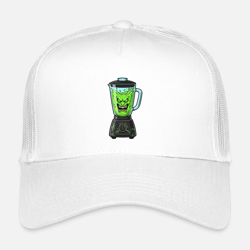 Mélangeur de slime face de monstre vert Casquette trucker enfant