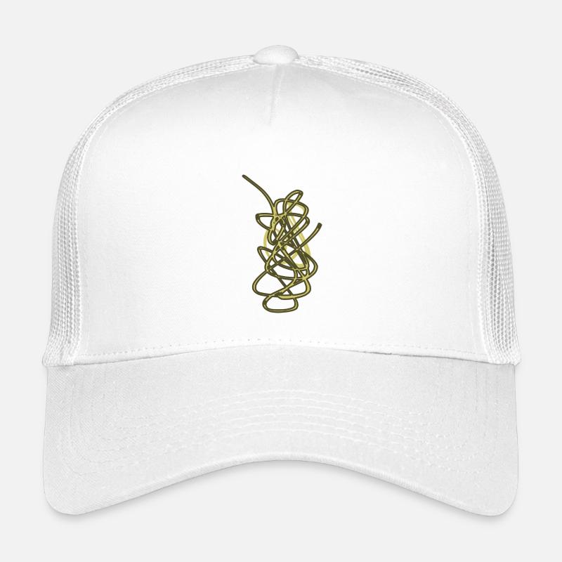 Art du tourbillon doré - Casquette trucker enfant - blanc