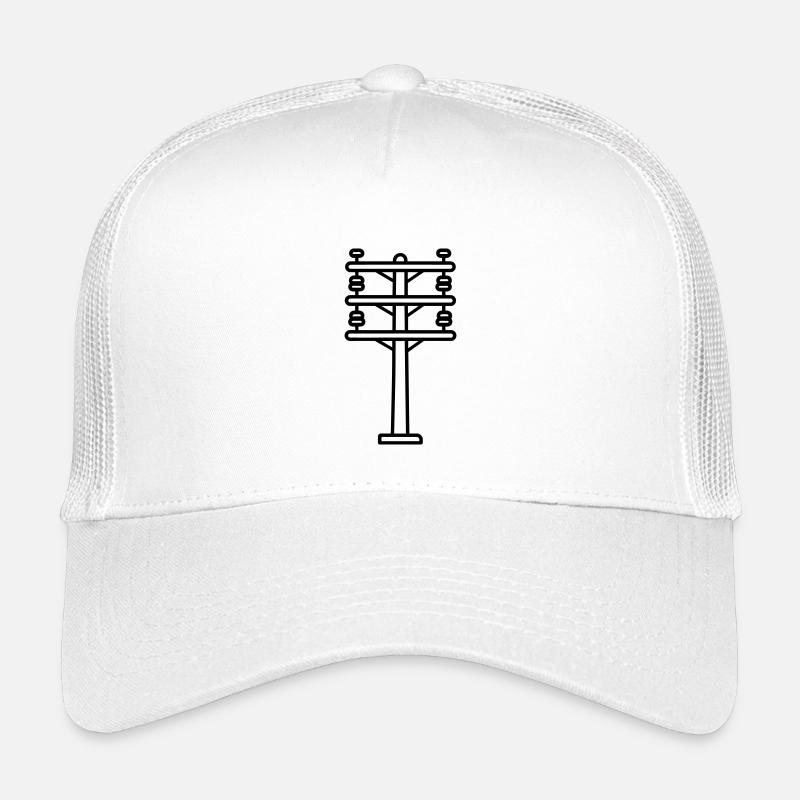poteau électrique Casquette trucker enfant