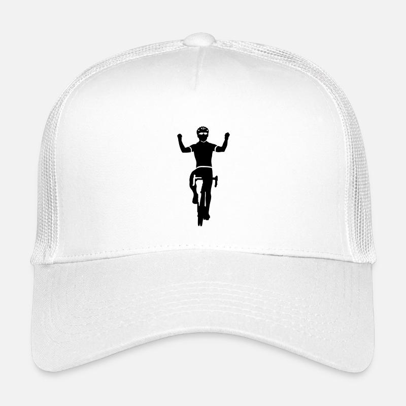 Rennrad - Kinder Trucker-Cap - Weiß