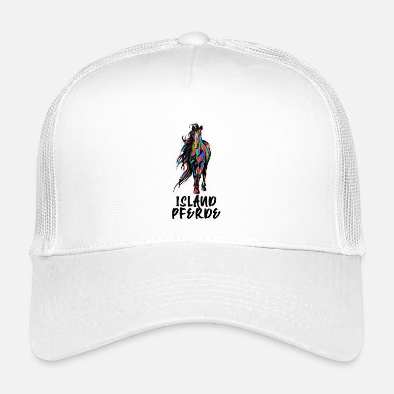 Cool Isländer Pferde Statement Islandpferde Kinder Trucker-Cap