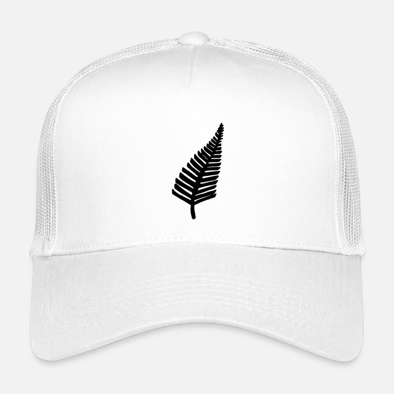 Fern - Kids’ Trucker Cap - white