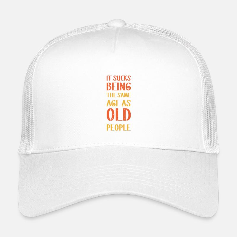 It sucks being old Kids’ Trucker Cap