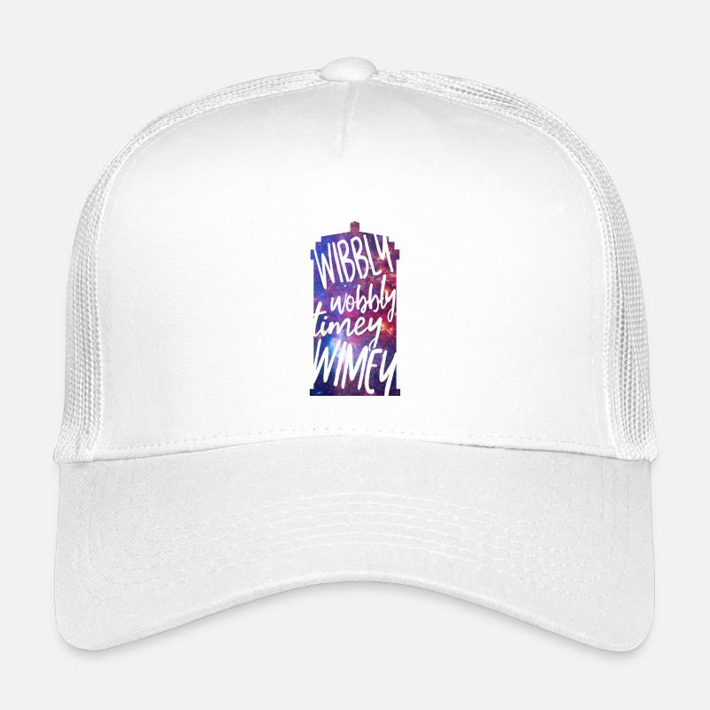 Wibbly Wobbly Timey WImey Kids’ Trucker Cap