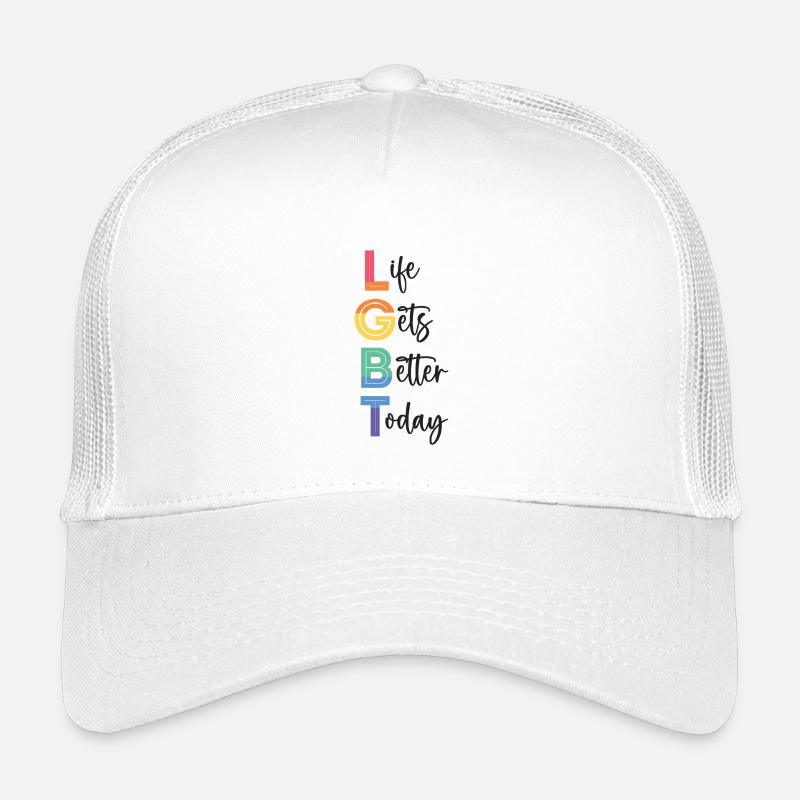 LGBT Pride Month - Das Leben wird heute besser Kinder Trucker-Cap