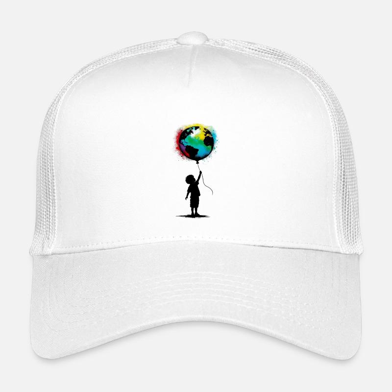 Planète Terre Casquette trucker enfant