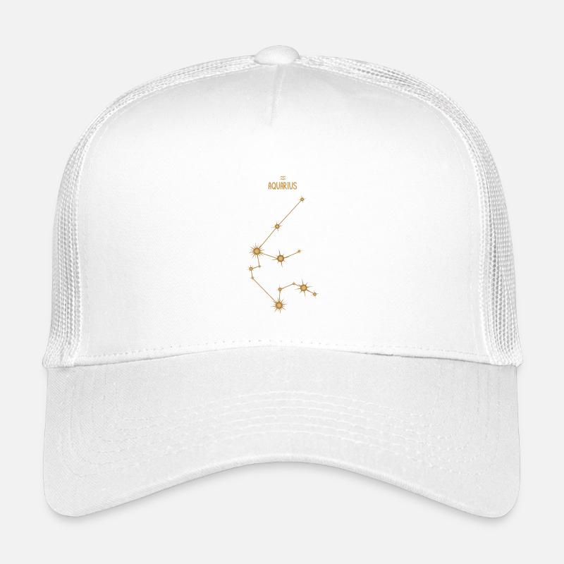 Wassermann Sternzeichen Sternbild Golden Kinder Trucker-Cap