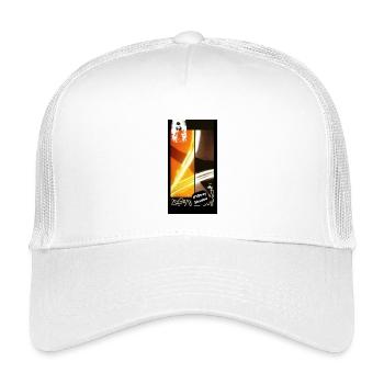 --_swag_orange_noir_blanc_grg_10tray_4_style_b - Casquette trucker enfant - blanc - Devant