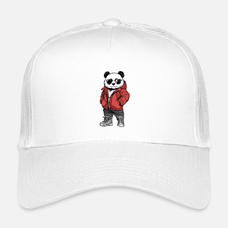 Panda Hiver Frais Casquette trucker enfant