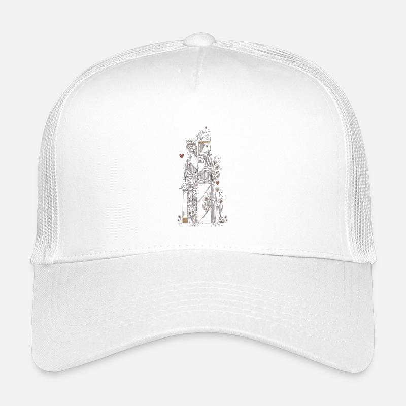 König und Königin Kinder Trucker-Cap