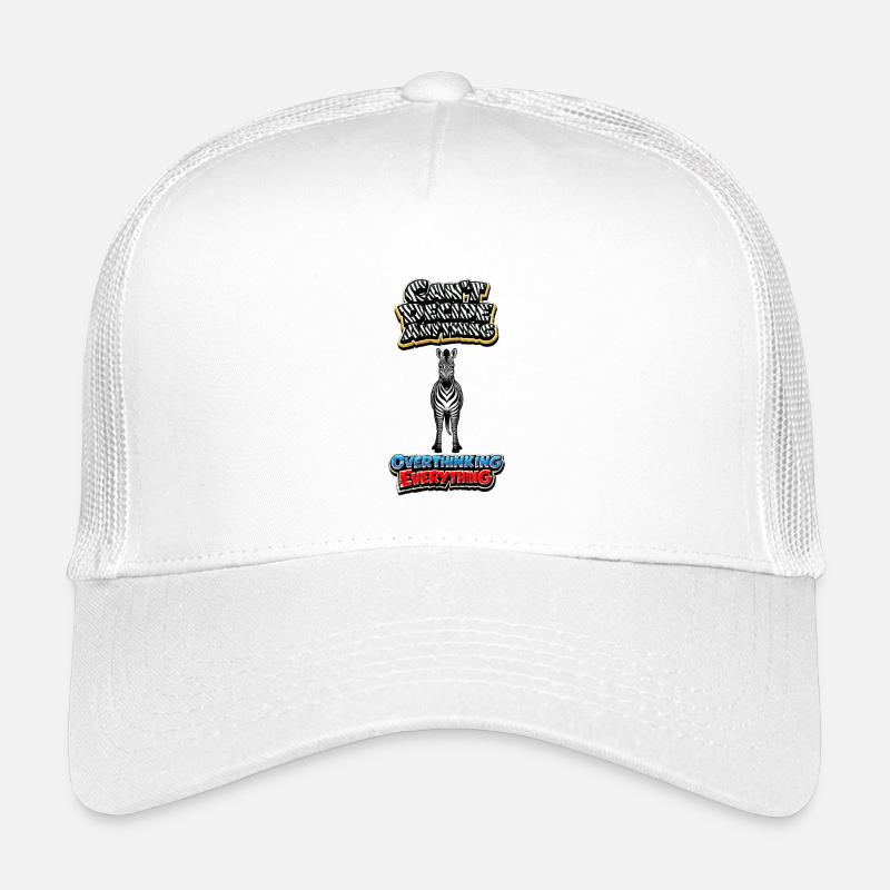 Zebra-Überdenken-Grafiken Kinder Trucker-Cap
