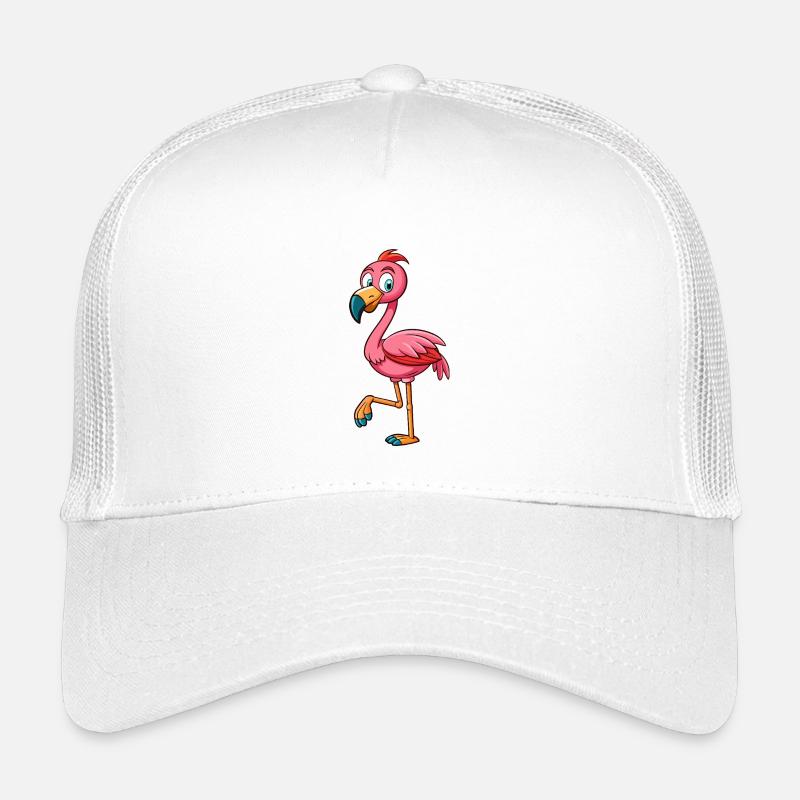 flamingo Kids’ Trucker Cap