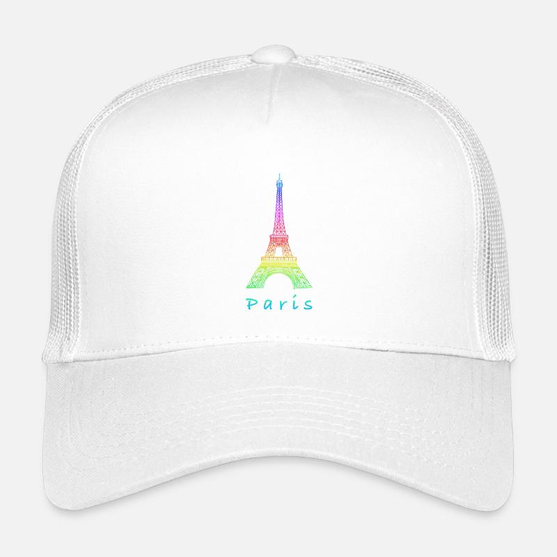 Paris Eiffelturm Kinder Trucker-Cap