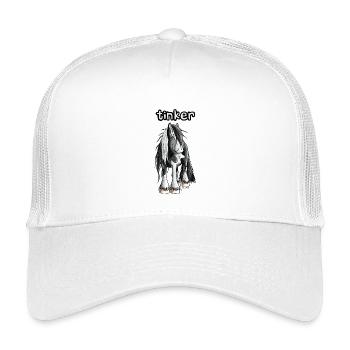 Funny Irish Tinker - Kids’ Trucker Cap - white - Front