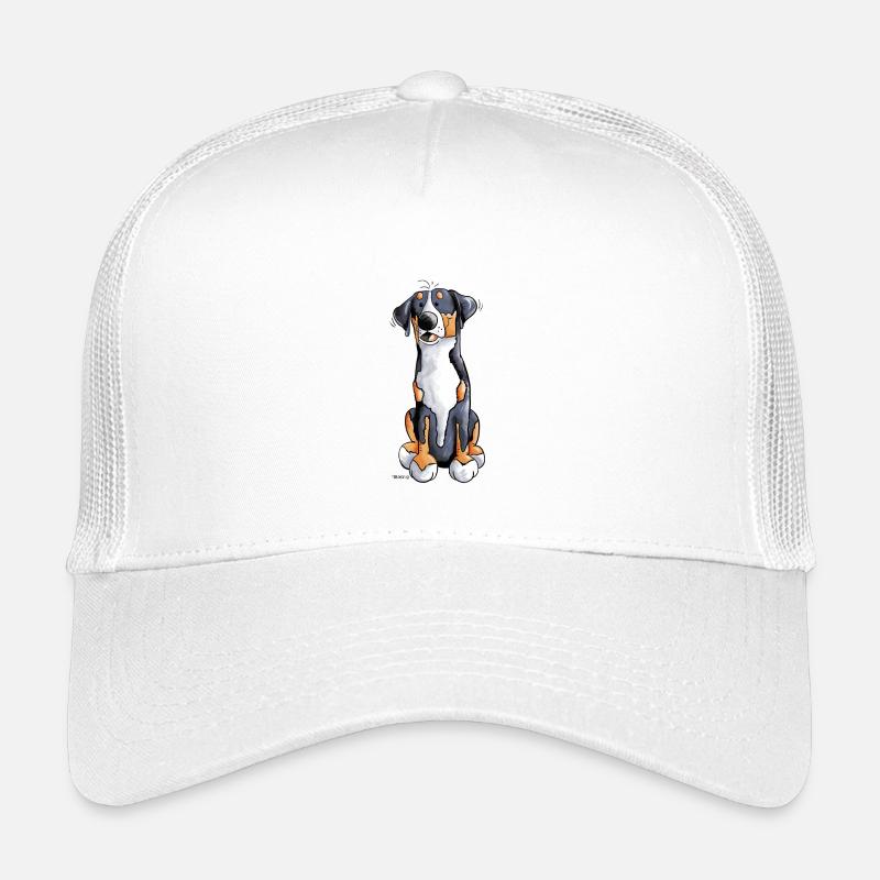 Süßer Schweizer Sennenhund - Kinder Trucker-Cap - Weiß