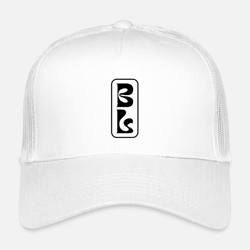 Logo full Noir Casquette trucker enfant