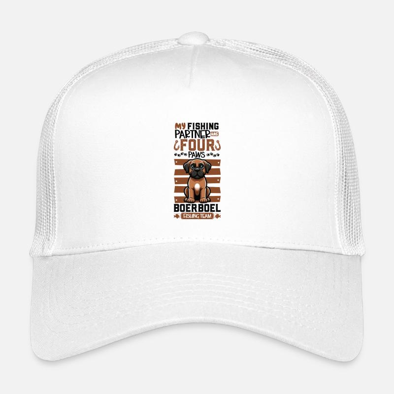 Pêche et Boerboel Casquette trucker enfant