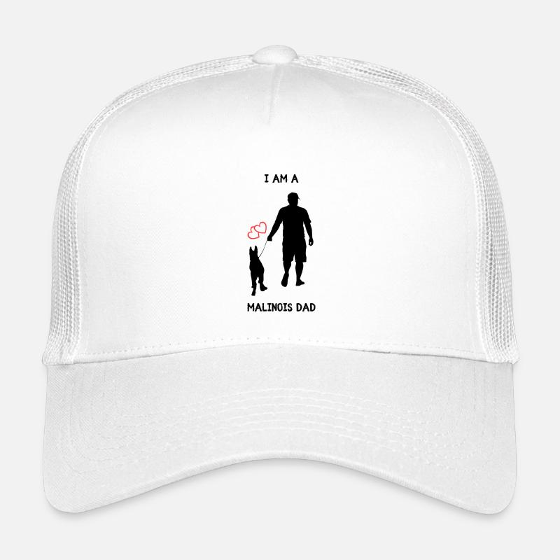 Malinois Dad  Kinder Trucker-Cap