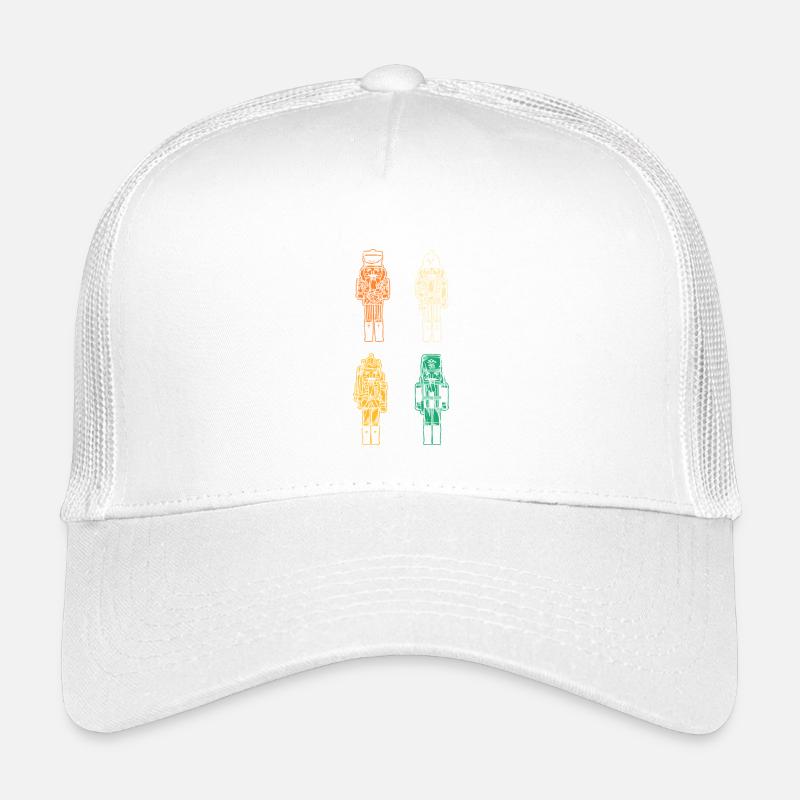 Santa Claus Nutcracker Christmas Kids’ Trucker Cap
