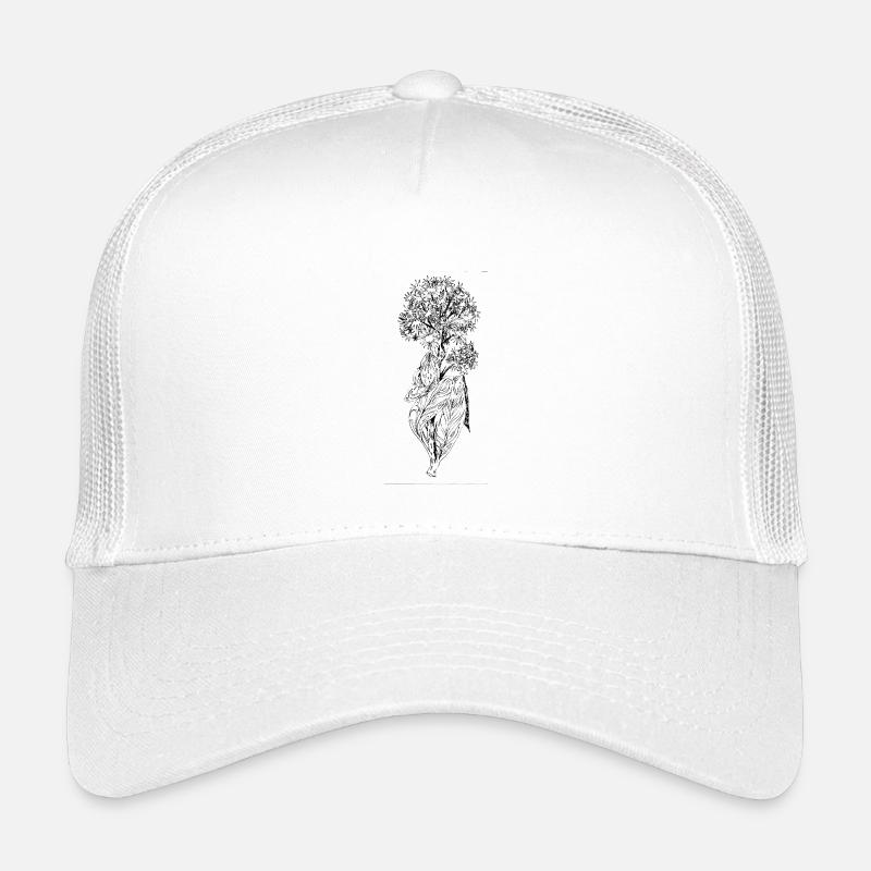 Flower - Kinder Trucker-Cap - Weiß