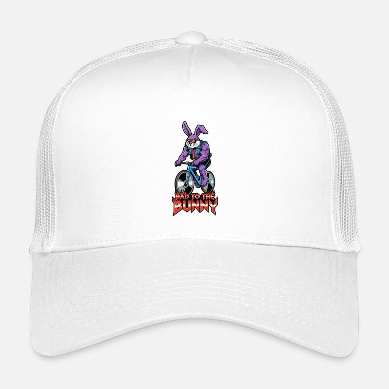 Bad to the Bunny Easter Bike Maskottchen Kinder Trucker-Cap