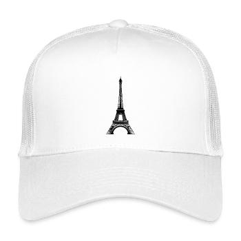 Eiffel tower - Kids’ Trucker Cap - white - Front