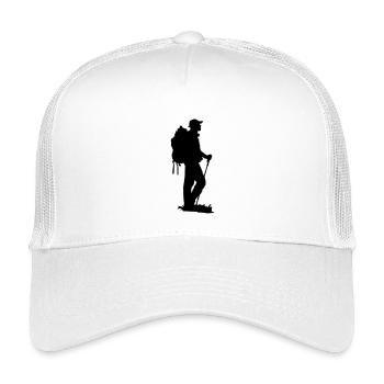 Hiking - Kids’ Trucker Cap - white - Front