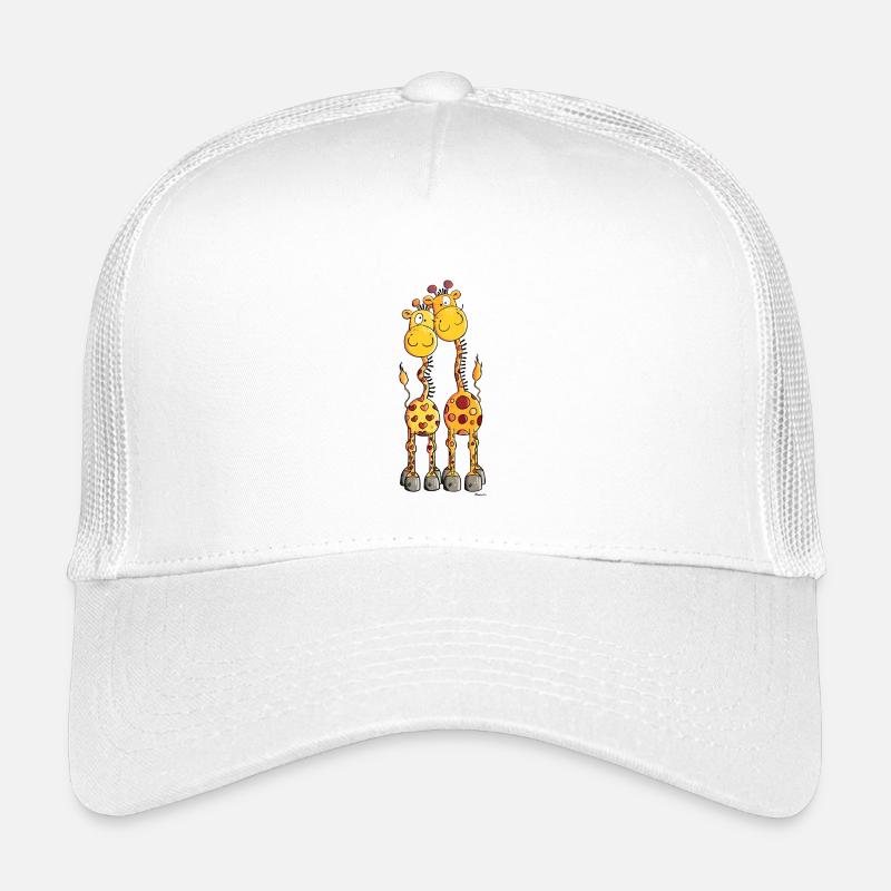 Verliebte Giraffen Kinder Trucker-Cap