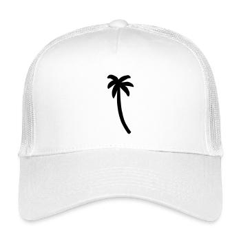 Palme - Kinder Trucker-Cap - Weiß - Vorne
