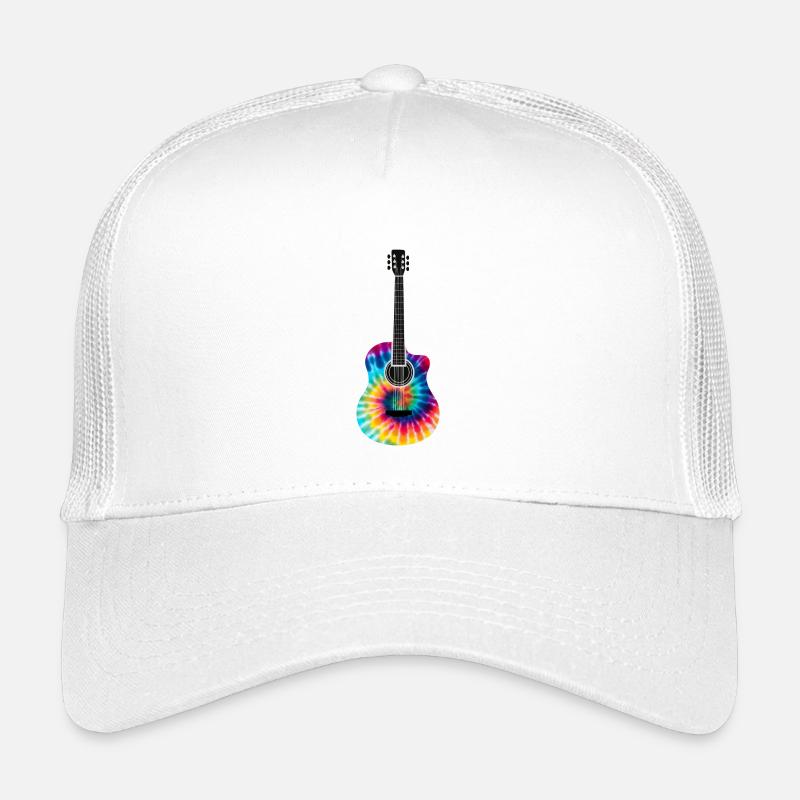 Mehrfarbiges Batik-Gitarrendesign Kinder Trucker-Cap