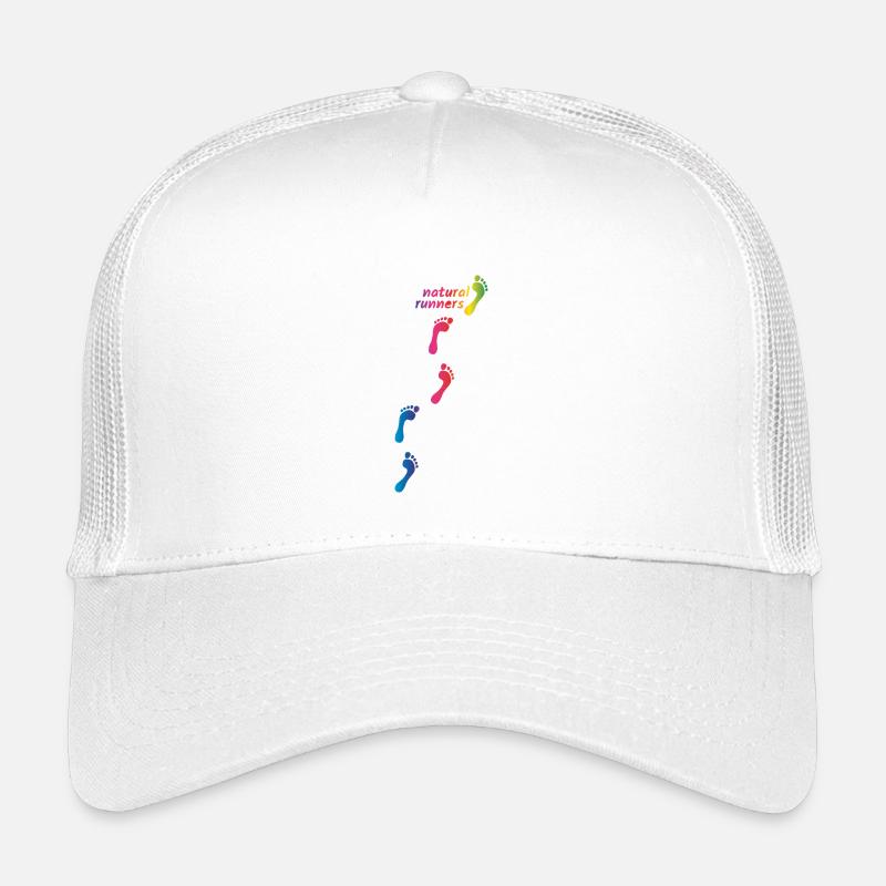 Rainbow Footprints - marcher pieds nus dans la vie Casquette trucker enfant