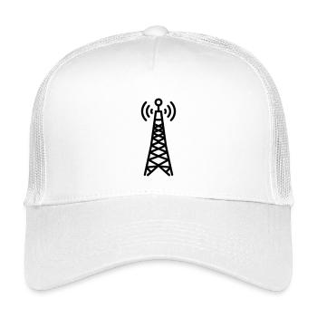 Radio Tower - Kids’ Trucker Cap - white - Front