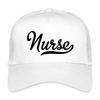 2541614 115410799 Nurse - Kinder Trucker-Cap - Weiß - Vorne